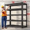 REIBII Garage Shelving Review Heavy Duty Adjustable Metal Storage Racks REIBII Garage Shelving Review Heavy Duty Adjustable Metal Storage Racks