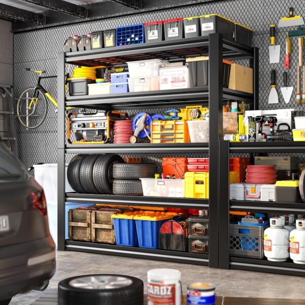 REIBII Garage Shelving Review Heavy Duty Adjustable Metal Storage Racks REIBII Garage Shelving Review Heavy Duty Adjustable Metal Storage Racks