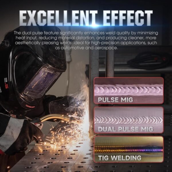 YESWELDER DP200 MIG Welding Equipment Review with DualPulse and IntuiWeld Tech Insights YESWELDER DP200 MIG Welding Equipment Review with DualPulse and IntuiWeld Tech Insights