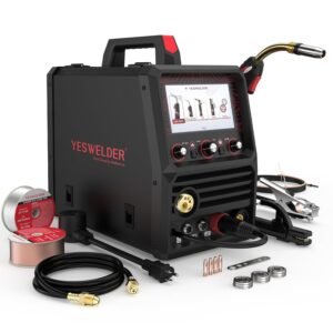 YESWELDER Firstess DP200 Dual Pulse,7-Inch LCD Screen 120/240V Dual Voltage MIG Welder,MIG/Pulsed MIG/Flux Core/Spool Gun MIG/Lift TIG/Stick Multiprocess Welding Machine YESWELDER Firstess DP200 Dual Pulse,7-Inch LCD Screen 120/240V Dual Voltage MIG Welder,MIG/Pulsed MIG/Flux Core/Spool Gun MIG/Lift TIG/Stick Multiprocess Welding Machine