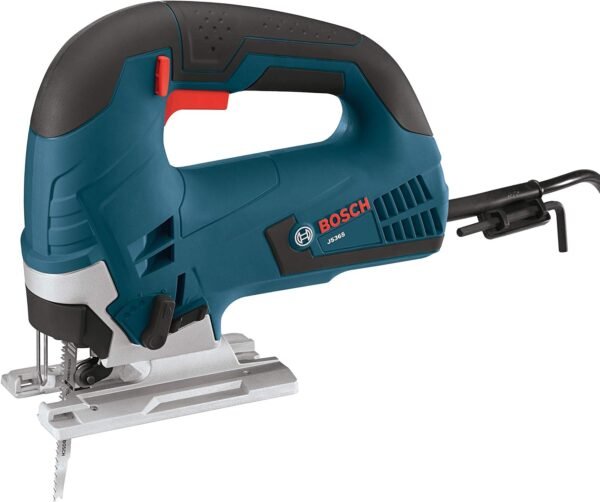 BOSCH 120-Volt Top-Handle Jigsaw Kit JS365, Blue, 6.5 Amp BOSCH 120-Volt Top-Handle Jigsaw Kit JS365, Blue, 6.5 Amp