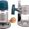 BOSCH 1617EVSPK Wood 12 Amp Router Tool Combo Kit - 2.25 Horsepower Plunge Router & Fixed Base with a Variable Speed Motor BOSCH 1617EVSPK Wood 12 Amp Router Tool Combo Kit - 2.25 Horsepower Plunge Router & Fixed Base with a Variable Speed Motor