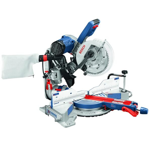 BOSCH CM10GD Compact Miter Saw - 15 Amp Corded 10 Inch Dual-Bevel Sliding Glide Miter Saw with 60-Tooth Carbide Saw Blade