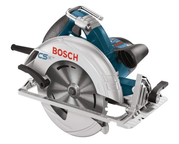 BOSCH CS10 15 Amp Circular Saw 7-1/4 Inch Blade 0-56 Degree Bevel Capacity, 120 Volt BOSCH CS10 15 Amp Circular Saw 7-1/4 Inch Blade 0-56 Degree Bevel Capacity, 120 Volt