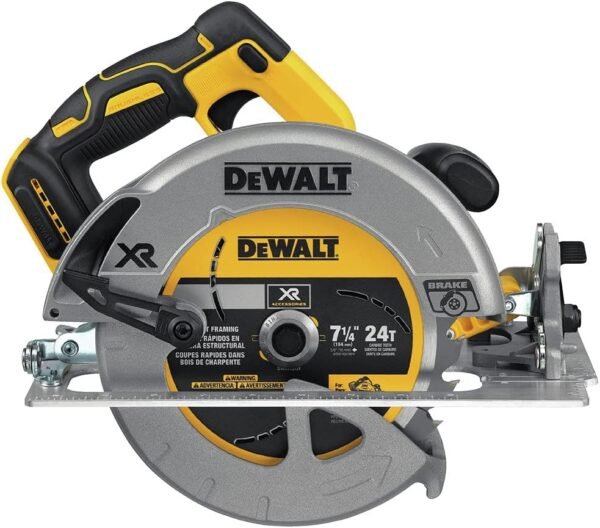 DEWALT 20V MAX 7-1/4-Inch Cordless Circular Saw with Brake, Bare Tool Only (DCS570B) DEWALT 20V MAX 7-1/4-Inch Cordless Circular Saw with Brake, Bare Tool Only (DCS570B)