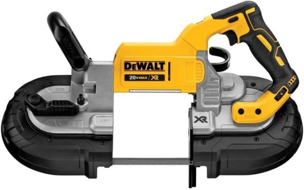 DEWALT 20V MAX Band Saw, 5" Cutting Capacity, Integrated Hang Hooks, Portable, For Deep Cuts, Bare Tool Only (DCS374B) DEWALT 20V MAX Band Saw, 5" Cutting Capacity, Integrated Hang Hooks, Portable, For Deep Cuts, Bare Tool Only (DCS374B)