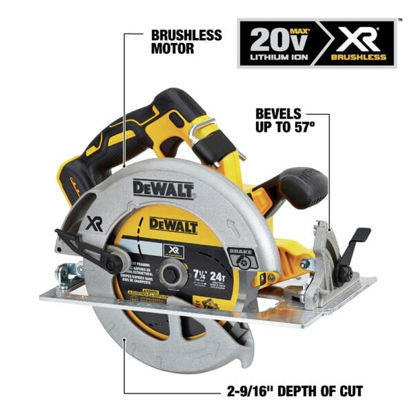 DEWALT 20V MAX Circular Saw Review Brushless Power and Precision Unleashed DEWALT 20V MAX Circular Saw Review Brushless Power and Precision Unleashed