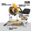 DEWALT 20V MAX Miter Saw Review Cutting Accuracy and Lightweight Power Tools Comparison