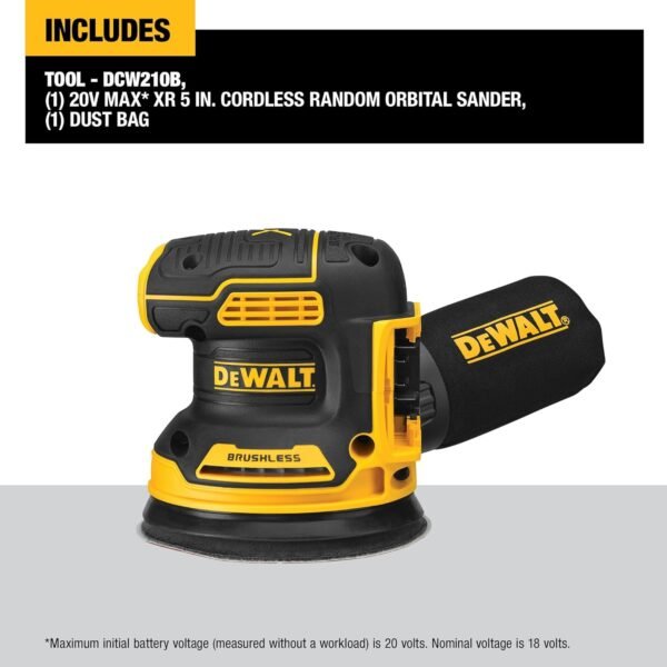 DEWALT 20V MAX Orbital Sander Review Powerful Brushless Tool for Precise Sanding Tasks DEWALT 20V MAX Orbital Sander Review Powerful Brushless Tool for Precise Sanding Tasks