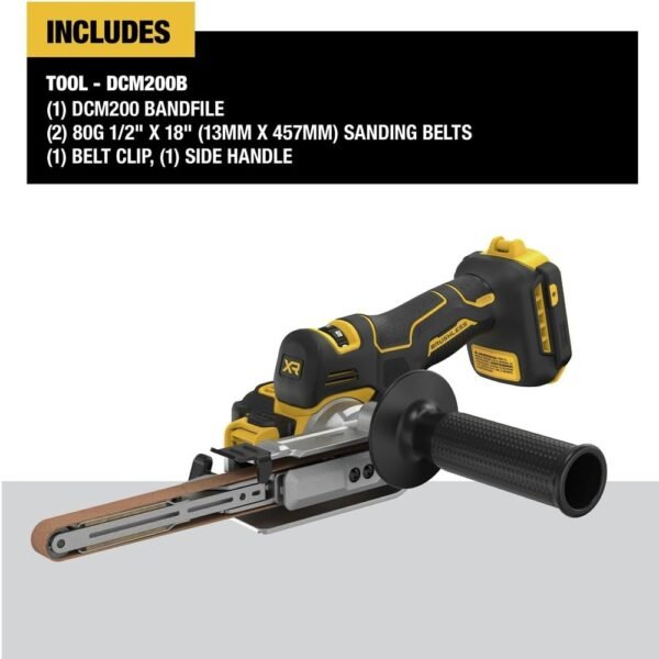 DEWALT 20V MAX XR Cordless Belt Sander Review Powerful Brushless Motor Performance DEWALT 20V MAX XR Cordless Belt Sander Review Powerful Brushless Motor Performance