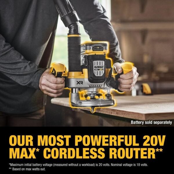 DEWALT 20V MAX XR Plunge Router Review Unleashes Powerful Cordless Precision DEWALT 20V MAX XR Plunge Router Review Unleashes Powerful Cordless Precision