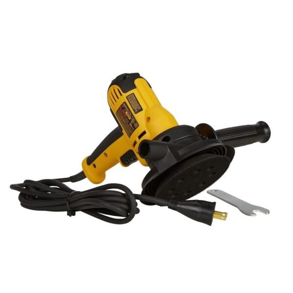 DEWALT 5-Inch Rotary Sander Review Variable Speed and Dust Shroud Performance DEWALT 5-Inch Rotary Sander Review Variable Speed and Dust Shroud Performance