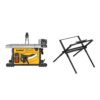DEWALT 8-1/4 Inch Table Saw Review Powerful Compact Jobsite Tool Features