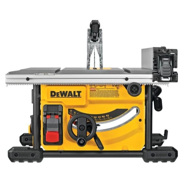 DEWALT 8-1/4 Inch Table Saw Review Powerful Compact Jobsite Tool Features