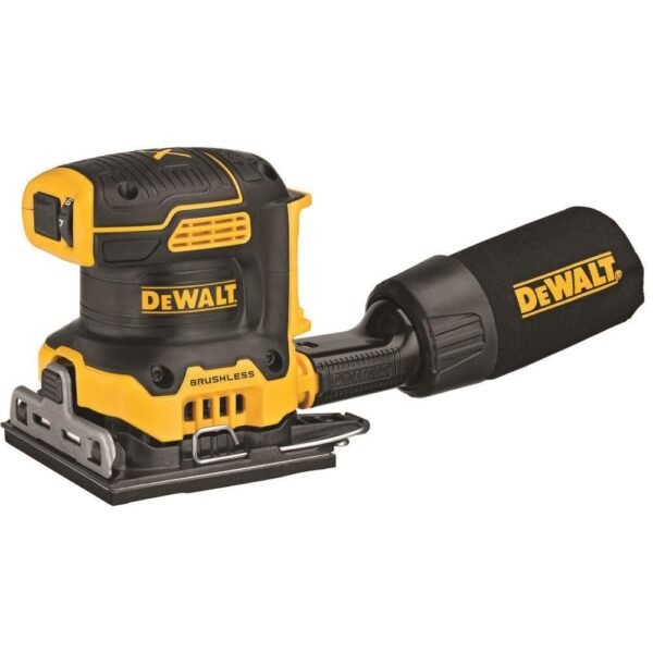 DEWALT DCW200B 20V MAX XR Brushless Sheet Sander Review Variable Speed Power Tool DEWALT DCW200B 20V MAX XR Brushless Sheet Sander Review Variable Speed Power Tool