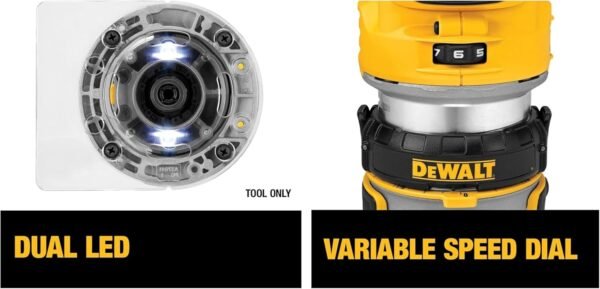 DEWALT DCW600B Compact Router Review Battery Powered 20V MAX XR Performance Insights DEWALT DCW600B Compact Router Review Battery Powered 20V MAX XR Performance Insights