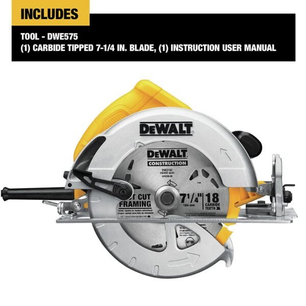 DEWALT DWE575 Circular Saw Review Lightweight Power with Precision Cutting Features DEWALT DWE575 Circular Saw Review Lightweight Power with Precision Cutting Features