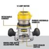 DEWALT Router DW618PKB Review Powerful Variable Speed Fixed and Plunge Base Combo DEWALT Router DW618PKB Review Powerful Variable Speed Fixed and Plunge Base Combo