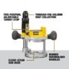 DEWALT Router DW618PKB Review Powerful Variable Speed Fixed and Plunge Base Combo DEWALT Router DW618PKB Review Powerful Variable Speed Fixed and Plunge Base Combo