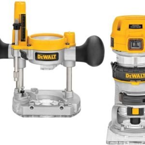 DEWALT Router Fixed/Plunge Base Kit, Variable Speed, 1.25-HP Max Torque (DWP611PK) DEWALT Router Fixed/Plunge Base Kit, Variable Speed, 1.25-HP Max Torque (DWP611PK)