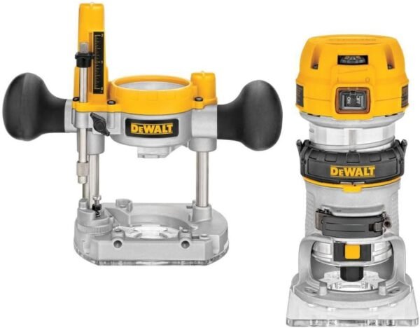DEWALT Router Fixed/Plunge Base Kit, Variable Speed, 1.25-HP Max Torque (DWP611PK) DEWALT Router Fixed/Plunge Base Kit, Variable Speed, 1.25-HP Max Torque (DWP611PK)