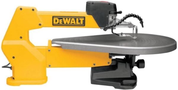 DEWALT Scroll Saw, 1.3 Amp, 20 in Steel Blade, With Variable-Speed Trigger, For Precise Cuts (DW788) DEWALT Scroll Saw, 1.3 Amp, 20 in Steel Blade, With Variable-Speed Trigger, For Precise Cuts (DW788)