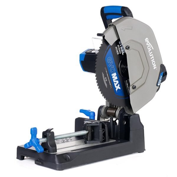 Evolution S15CPS 15" Heavy-Duty Metal Cutting Chop Saw | 3,500+ Cuts with EVOMAX14ST Blade | 15" Blade Compatible | Industrial Power Saw, Soft Start Motor, E-Brake, Precision... Evolution S15CPS 15" Heavy-Duty Metal Cutting Chop Saw | 3,500+ Cuts with EVOMAX14ST Blade | 15" Blade Compatible | Industrial Power Saw, Soft Start Motor, E-Brake, Precision...