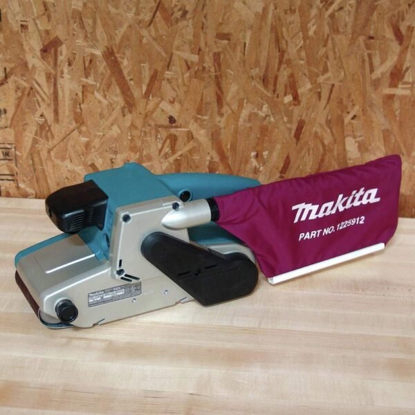 Makita 9404 Belt Sander Review Powerful Quiet Tool for Precision Woodworking