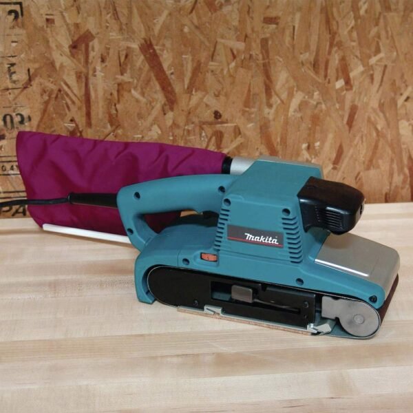 Makita 9404 Belt Sander Review Powerful Quiet Tool for Precision Woodworking