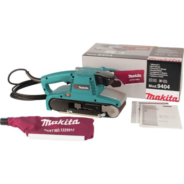 Makita 9404 Belt Sander Review Powerful Quiet Tool for Precision Woodworking