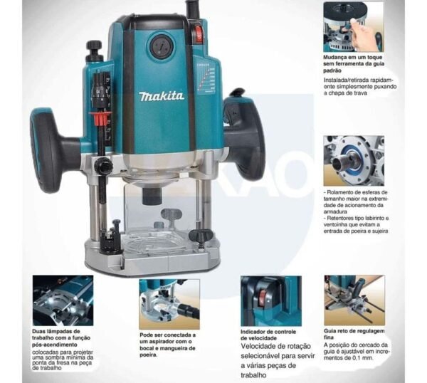 Makita RP2301FC Plunge Router Review Powerful Variable Speed and Precision Performance Makita RP2301FC Plunge Router Review Powerful Variable Speed and Precision Performance