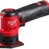 Milwaukee 2531-20 12V Brushless Cordless Orbital Detail Sander (Tool Only) Red and Black Milwaukee 2531-20 12V Brushless Cordless Orbital Detail Sander (Tool Only) Red and Black