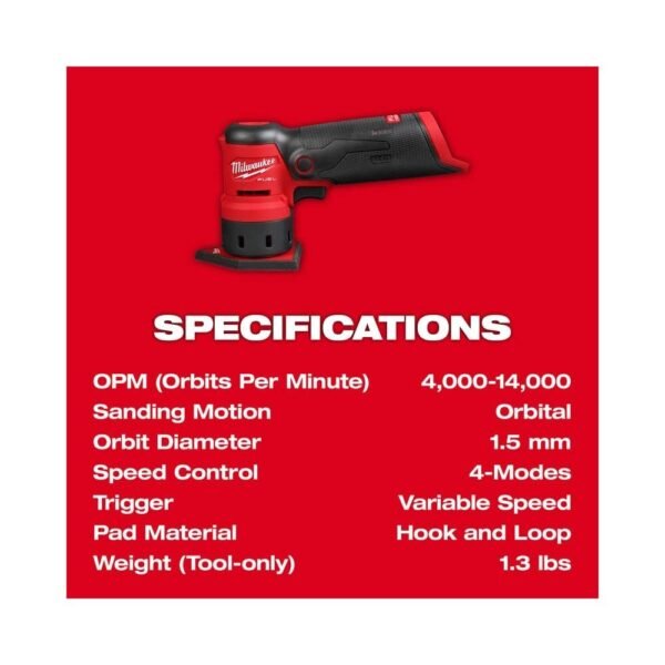 Milwaukee 2531-20 Detail Sander Review Uncovering Power Efficiency and Precision Milwaukee 2531-20 Detail Sander Review Uncovering Power Efficiency and Precision