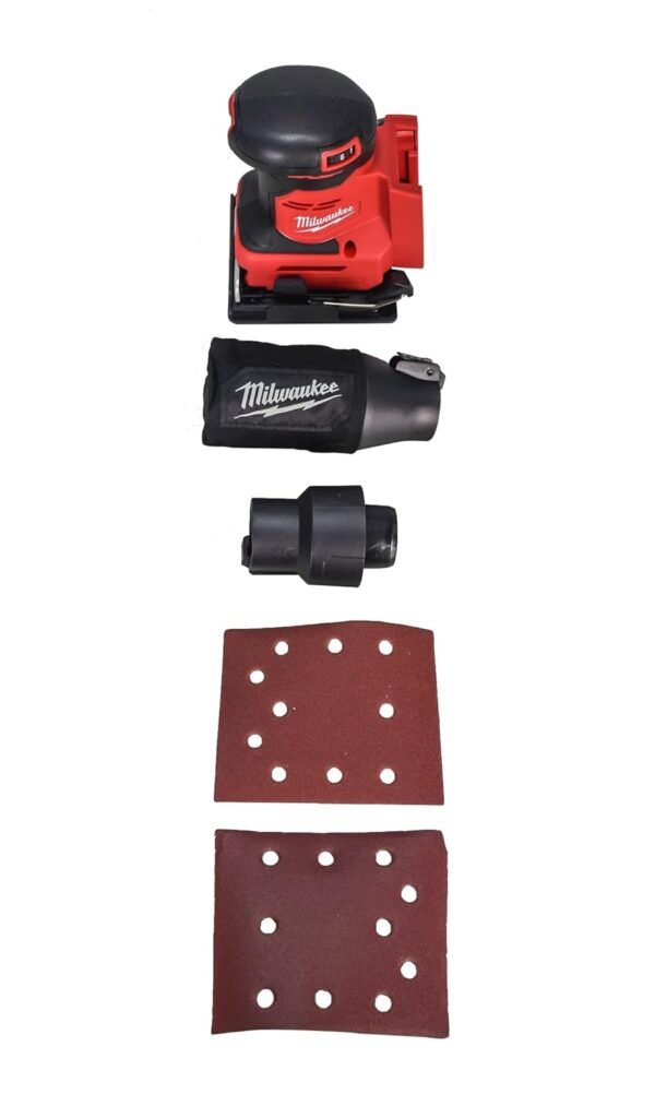 Milwaukee 2649-20 M18 18V Lithium-Ion Cordless 1/4 in. Sheet Orbital Sander (Tool-Only)