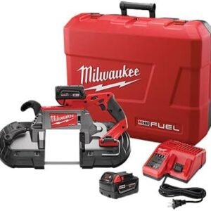 Milwaukee 2729-22 M18 Fuel Deep Cut Band Saw 2 Bat Kit Milwaukee 2729-22 M18 Fuel Deep Cut Band Saw 2 Bat Kit