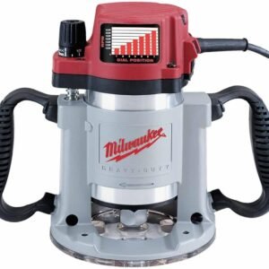 Milwaukee 5625-20 15 Amp 3-1/2-Horsepower Fixed Base Variable Speed Router with T-Handle Height Adjustment Wrench and 1/2-Inch Collet Milwaukee 5625-20 15 Amp 3-1/2-Horsepower Fixed Base Variable Speed Router with T-Handle Height Adjustment Wrench and 1/2-Inch Collet