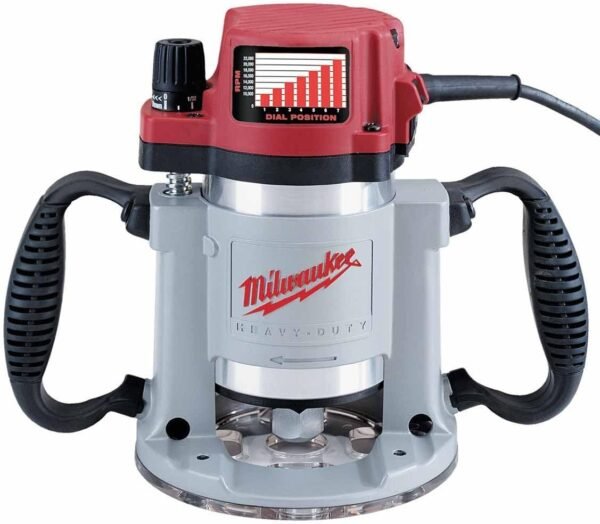 Milwaukee 5625-20 15 Amp 3-1/2-Horsepower Fixed Base Variable Speed Router with T-Handle Height Adjustment Wrench and 1/2-Inch Collet Milwaukee 5625-20 15 Amp 3-1/2-Horsepower Fixed Base Variable Speed Router with T-Handle Height Adjustment Wrench and 1/2-Inch Collet
