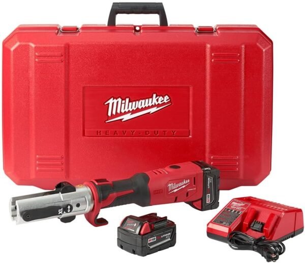 Milwaukee M18 18-Volt Lithium-Ion Cordless Force Logic Long Throw Press Tool Kit Milwaukee M18 18-Volt Lithium-Ion Cordless Force Logic Long Throw Press Tool Kit