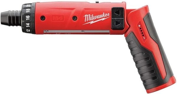 Milwaukee M18 4-Volt Lithium-Ion 1/4 in. Dual Speed Cordless Hex Screwdriver (Tool-Only) 21 Position Clutch Milwaukee M18 4-Volt Lithium-Ion 1/4 in. Dual Speed Cordless Hex Screwdriver (Tool-Only) 21 Position Clutch
