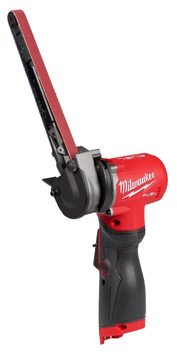 Milwaukee Sander w/Abrasive Belt 1/2" X 18" - 12V Fuel - 2482-20 Without Battery and Without Charger Milwaukee Sander w/Abrasive Belt 1/2" X 18" - 12V Fuel - 2482-20 Without Battery and Without Charger