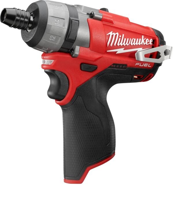 MILWAUKEE'S Cordless Screwdriver, 12V, 1/4 In., Red (2402-20) MILWAUKEE'S Cordless Screwdriver, 12V, 1/4 In., Red (2402-20)