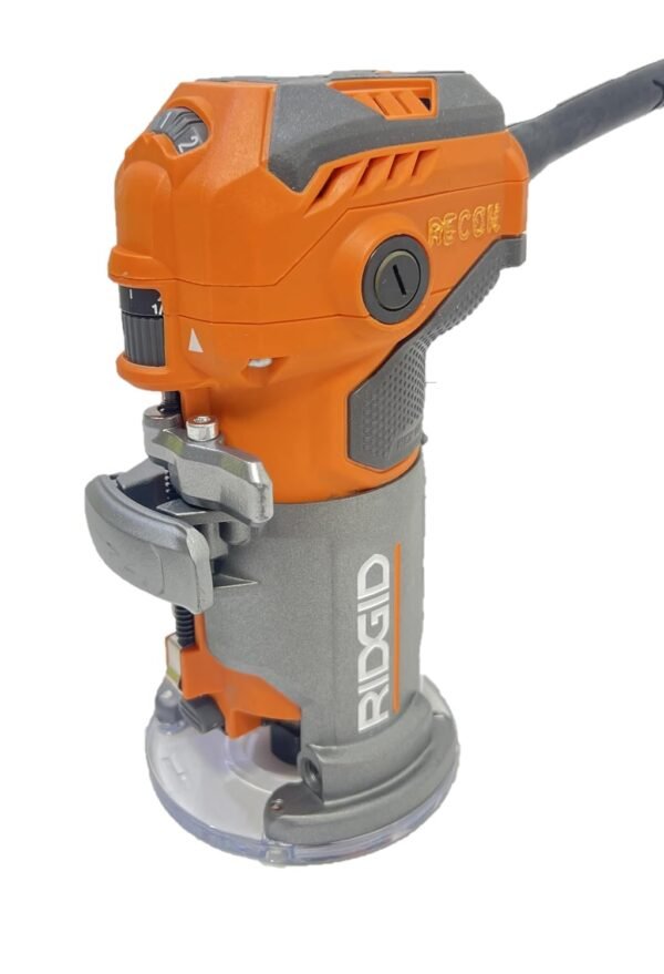 Ridgid 5.5 Amp Corded Compact Power Trim Router With Micro Adjust Dial R24012 (Renewed) Ridgid 5.5 Amp Corded Compact Power Trim Router With Micro Adjust Dial R24012 (Renewed)