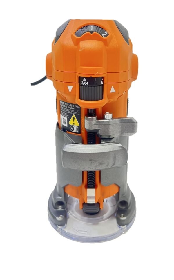 Ridgid Power Trim Router R24012 Corded Electric Review with Micro Adjust Dial Features Ridgid Power Trim Router R24012 Corded Electric Review with Micro Adjust Dial Features