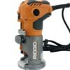 Ridgid Power Trim Router R24012 Corded Electric Review with Micro Adjust Dial Features Ridgid Power Trim Router R24012 Corded Electric Review with Micro Adjust Dial Features