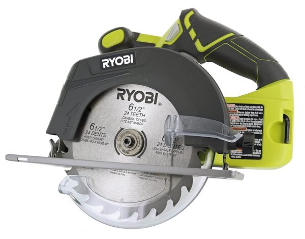 Ryobi P507 One+ 18V Lithium Ion Cordless 6 1/2 Inch 4,700 RPM Circular Saw w/ Blade (Battery Not Included, Power Tool Only) Ryobi P507 One+ 18V Lithium Ion Cordless 6 1/2 Inch 4,700 RPM Circular Saw w/ Blade (Battery Not Included, Power Tool Only)