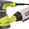 Ryobi RS290G 2.6 Amp 12,500 OPM Single Speed 5 Inch Hook and Loop Corded Random Orbit Sander w/ 3 Pads and Dust Bag Ryobi RS290G 2.6 Amp 12,500 OPM Single Speed 5 Inch Hook and Loop Corded Random Orbit Sander w/ 3 Pads and Dust Bag